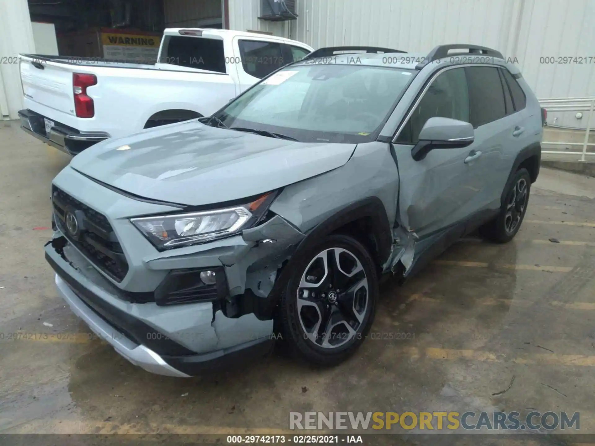 2 Photograph of a damaged car 2T3J1RFV3LC098631 TOYOTA RAV4 2020