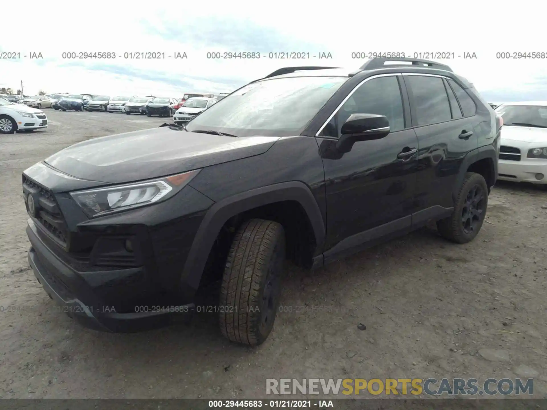 2 Photograph of a damaged car 2T3J1RFV3LC100376 TOYOTA RAV4 2020