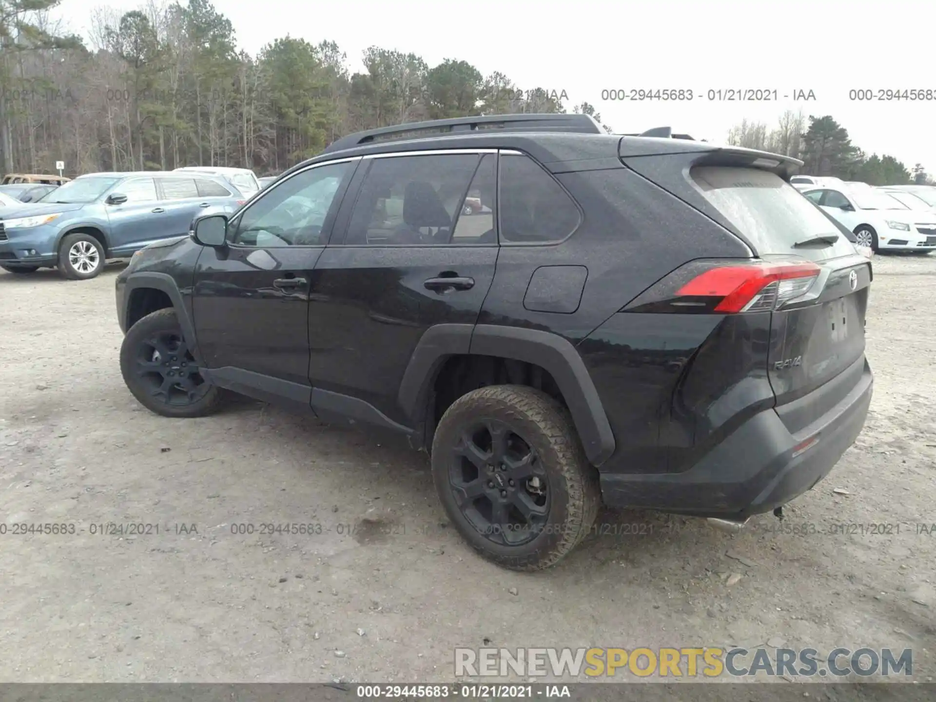 3 Photograph of a damaged car 2T3J1RFV3LC100376 TOYOTA RAV4 2020