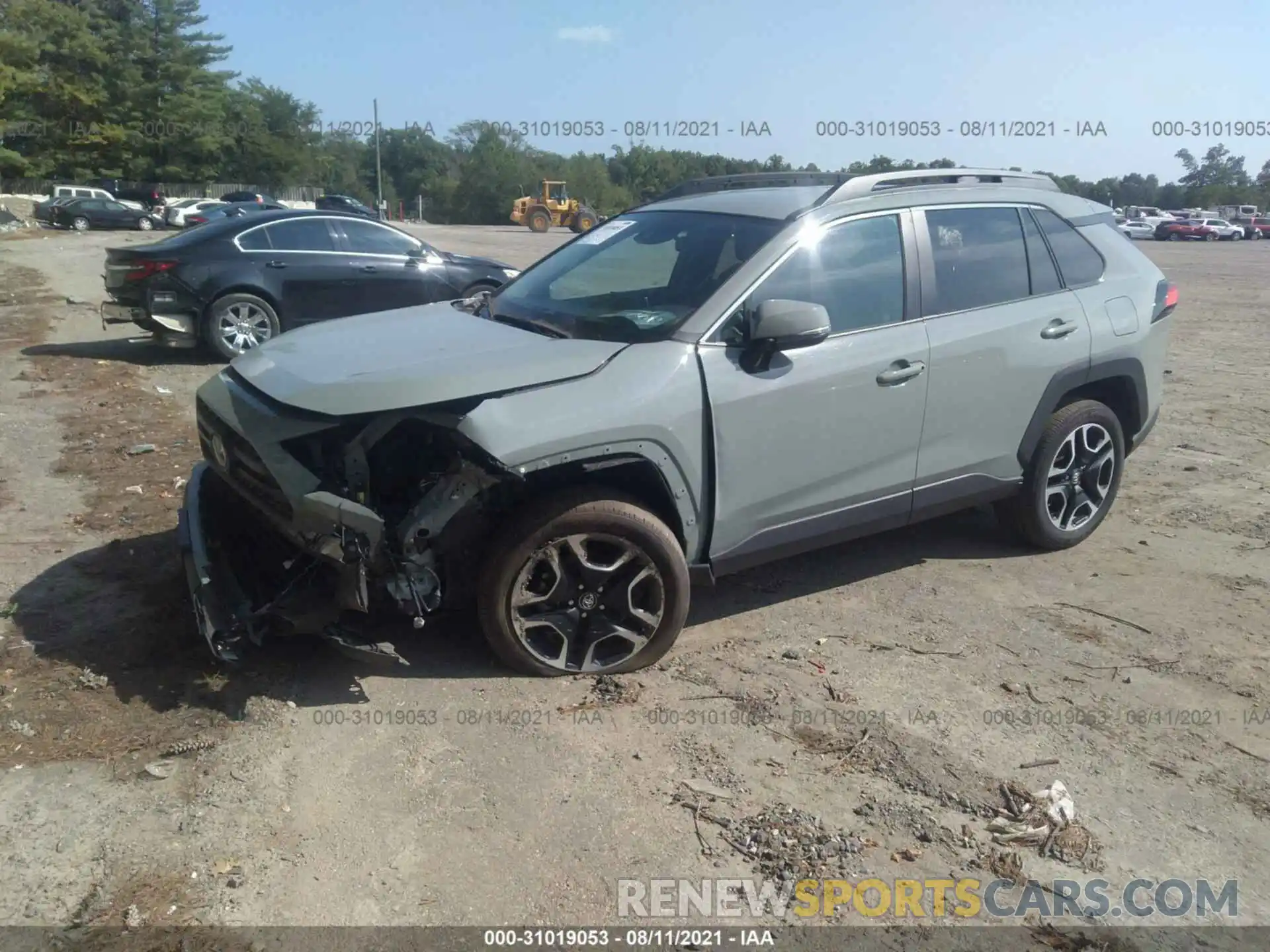 2 Photograph of a damaged car 2T3J1RFV3LC102256 TOYOTA RAV4 2020