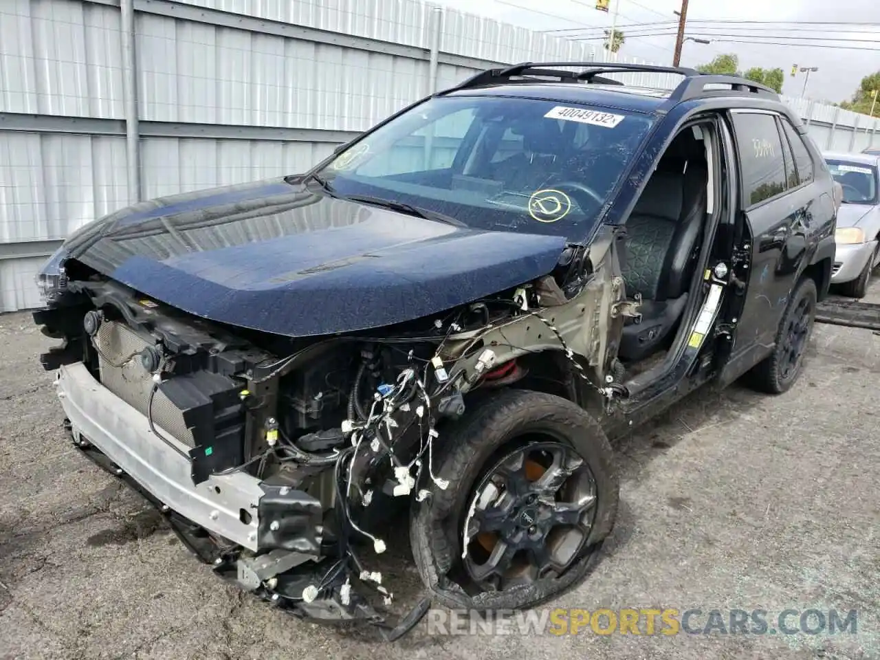 2 Photograph of a damaged car 2T3J1RFV3LC106243 TOYOTA RAV4 2020