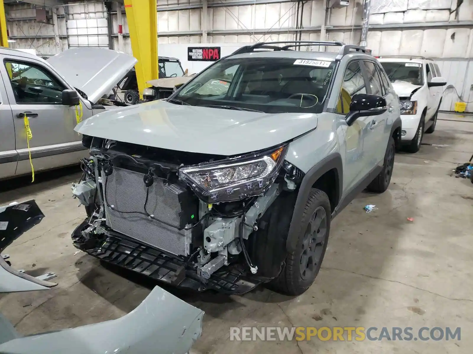 2 Photograph of a damaged car 2T3J1RFV3LC120921 TOYOTA RAV4 2020