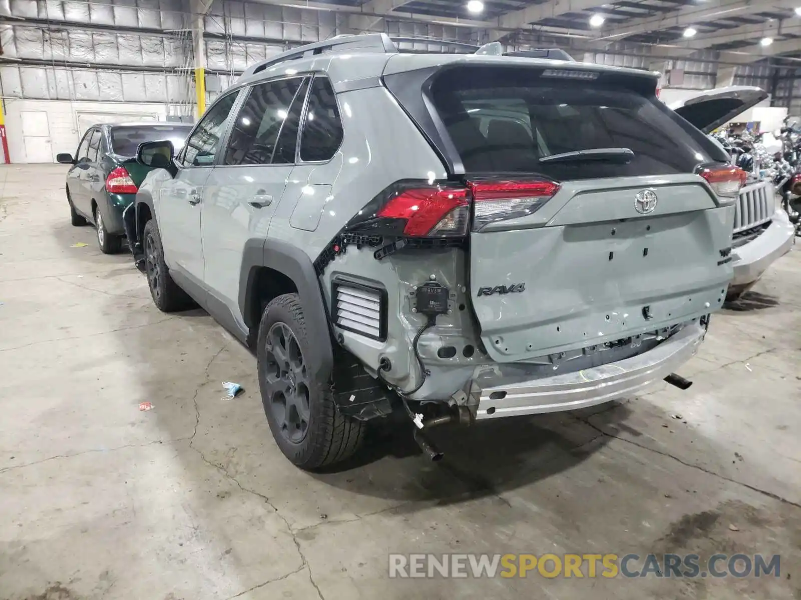 3 Photograph of a damaged car 2T3J1RFV3LC120921 TOYOTA RAV4 2020