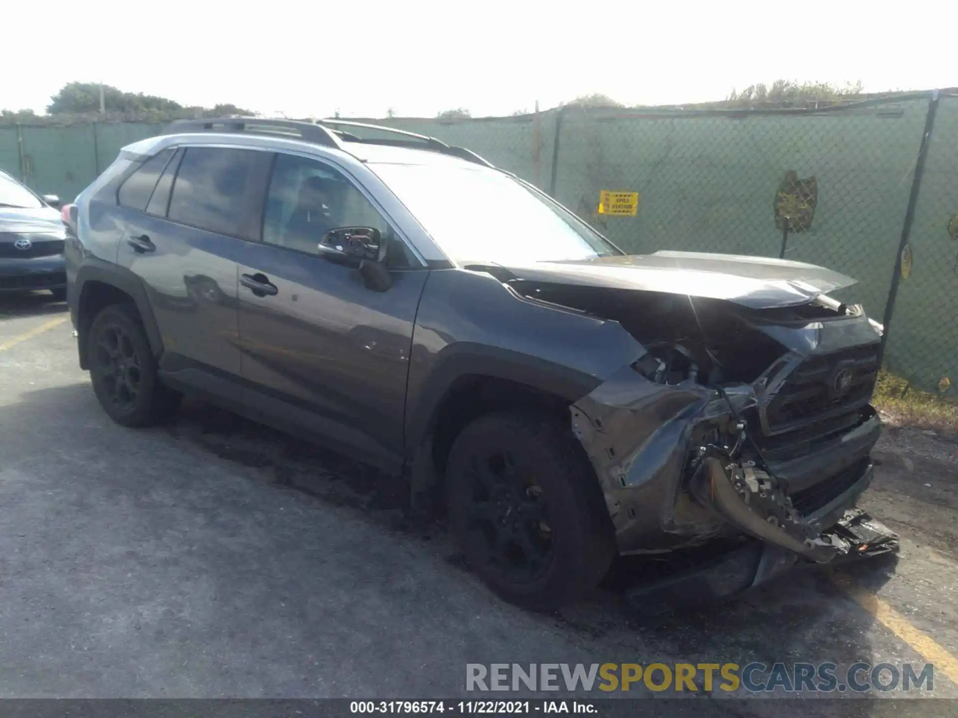 1 Photograph of a damaged car 2T3J1RFV4LC078064 TOYOTA RAV4 2020