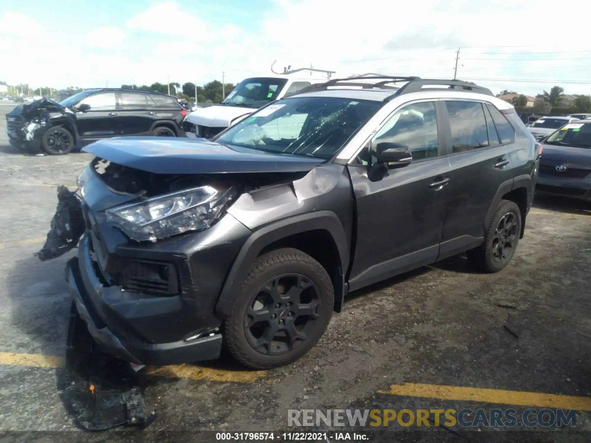 2 Photograph of a damaged car 2T3J1RFV4LC078064 TOYOTA RAV4 2020