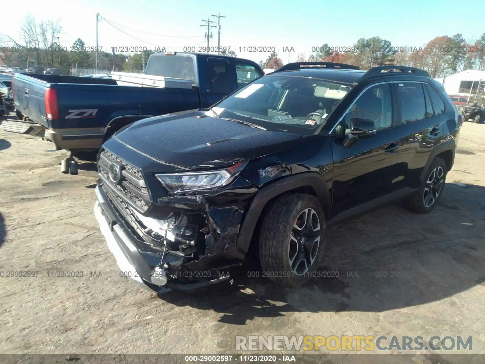 2 Photograph of a damaged car 2T3J1RFV4LC078999 TOYOTA RAV4 2020