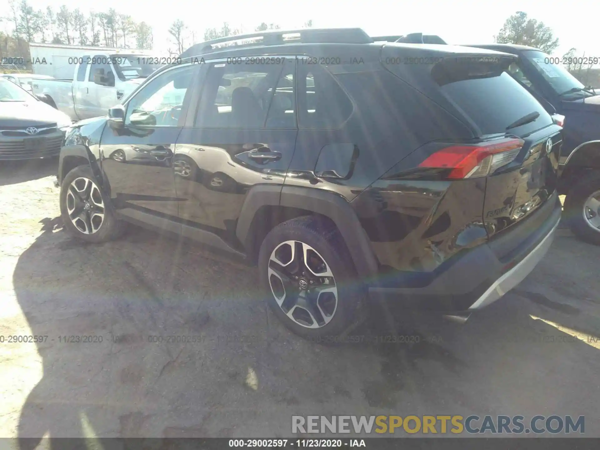 3 Photograph of a damaged car 2T3J1RFV4LC078999 TOYOTA RAV4 2020