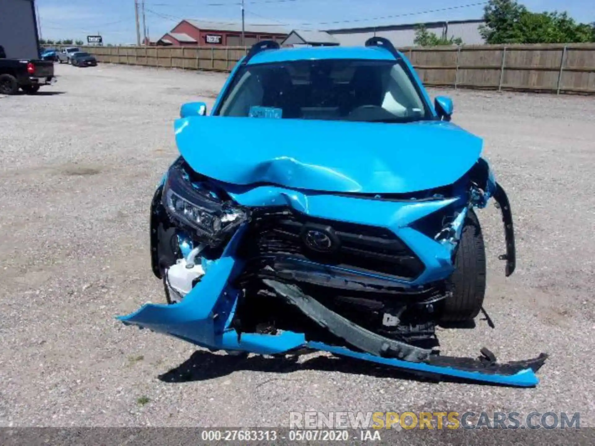 2 Photograph of a damaged car 2T3J1RFV4LC096743 TOYOTA RAV4 2020