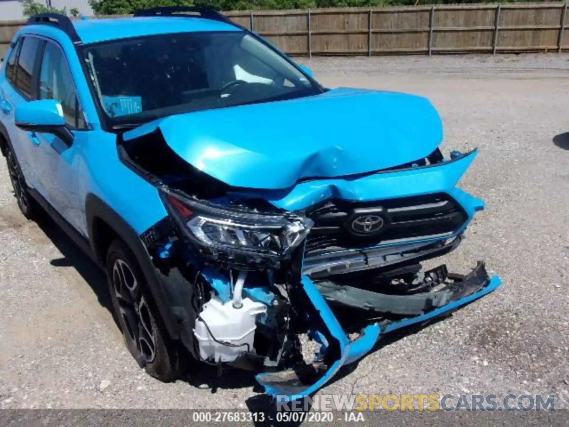 3 Photograph of a damaged car 2T3J1RFV4LC096743 TOYOTA RAV4 2020