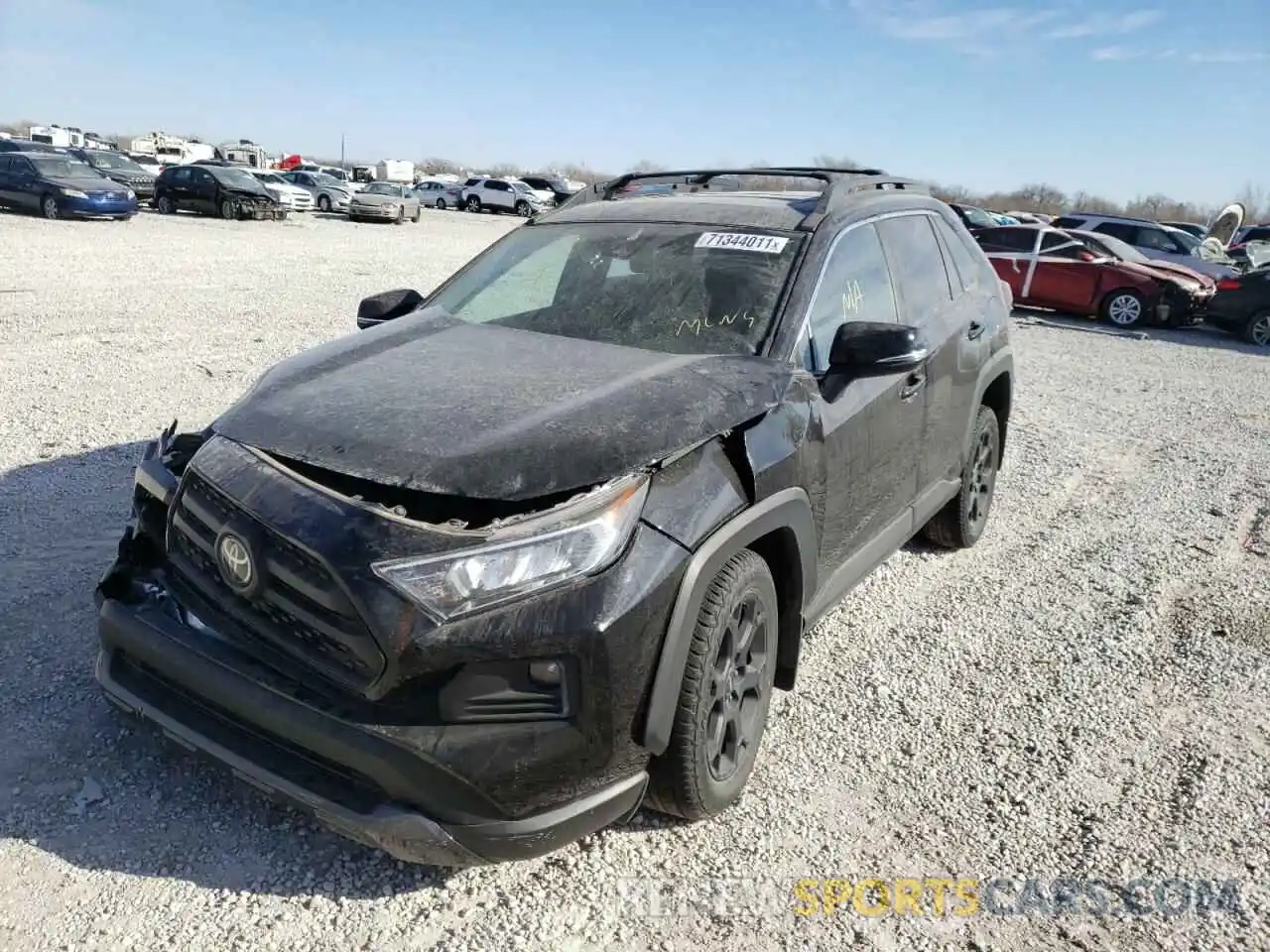 2 Photograph of a damaged car 2T3J1RFV4LC124315 TOYOTA RAV4 2020