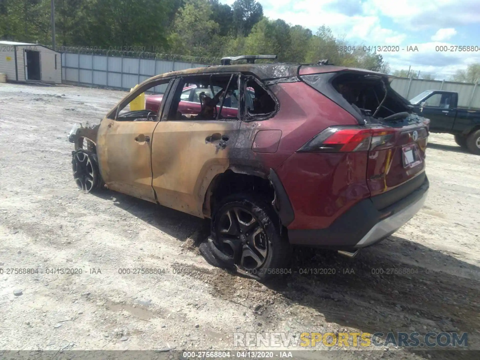 3 Photograph of a damaged car 2T3J1RFV5LC074086 TOYOTA RAV4 2020