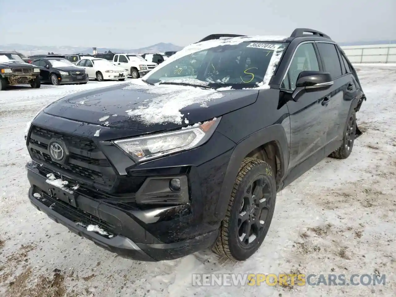 2 Photograph of a damaged car 2T3J1RFV5LC078915 TOYOTA RAV4 2020