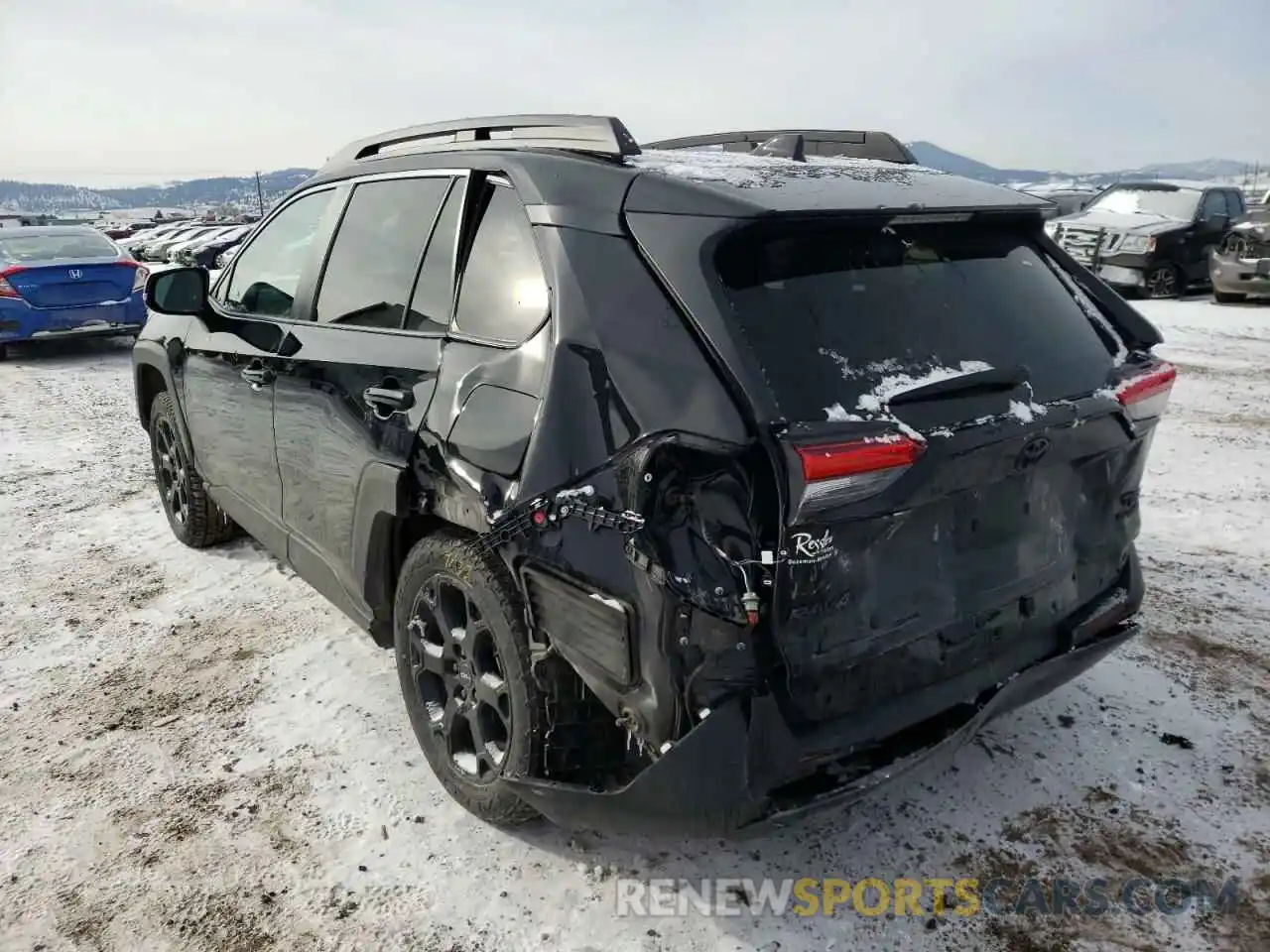 3 Photograph of a damaged car 2T3J1RFV5LC078915 TOYOTA RAV4 2020