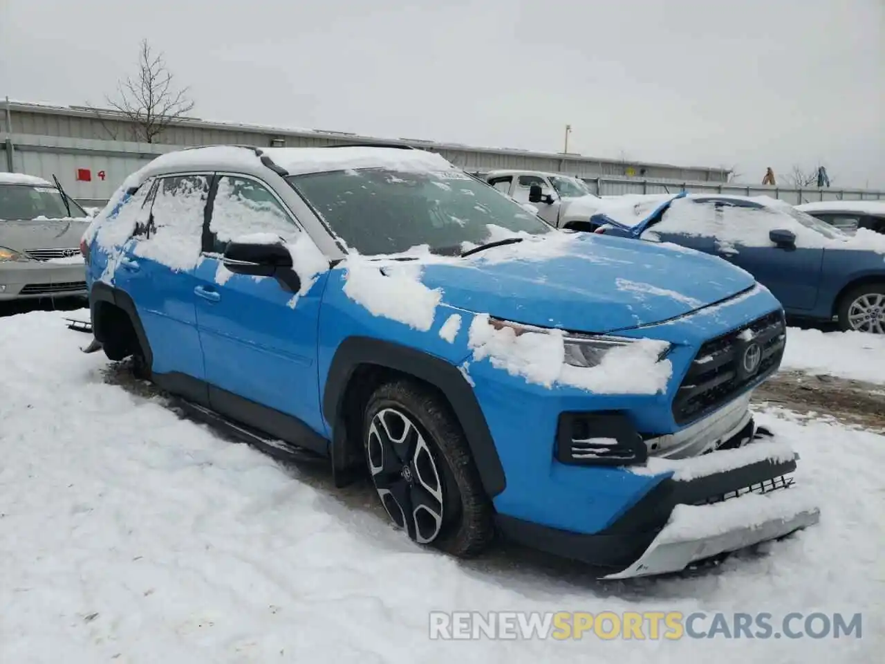 1 Photograph of a damaged car 2T3J1RFV5LC087887 TOYOTA RAV4 2020