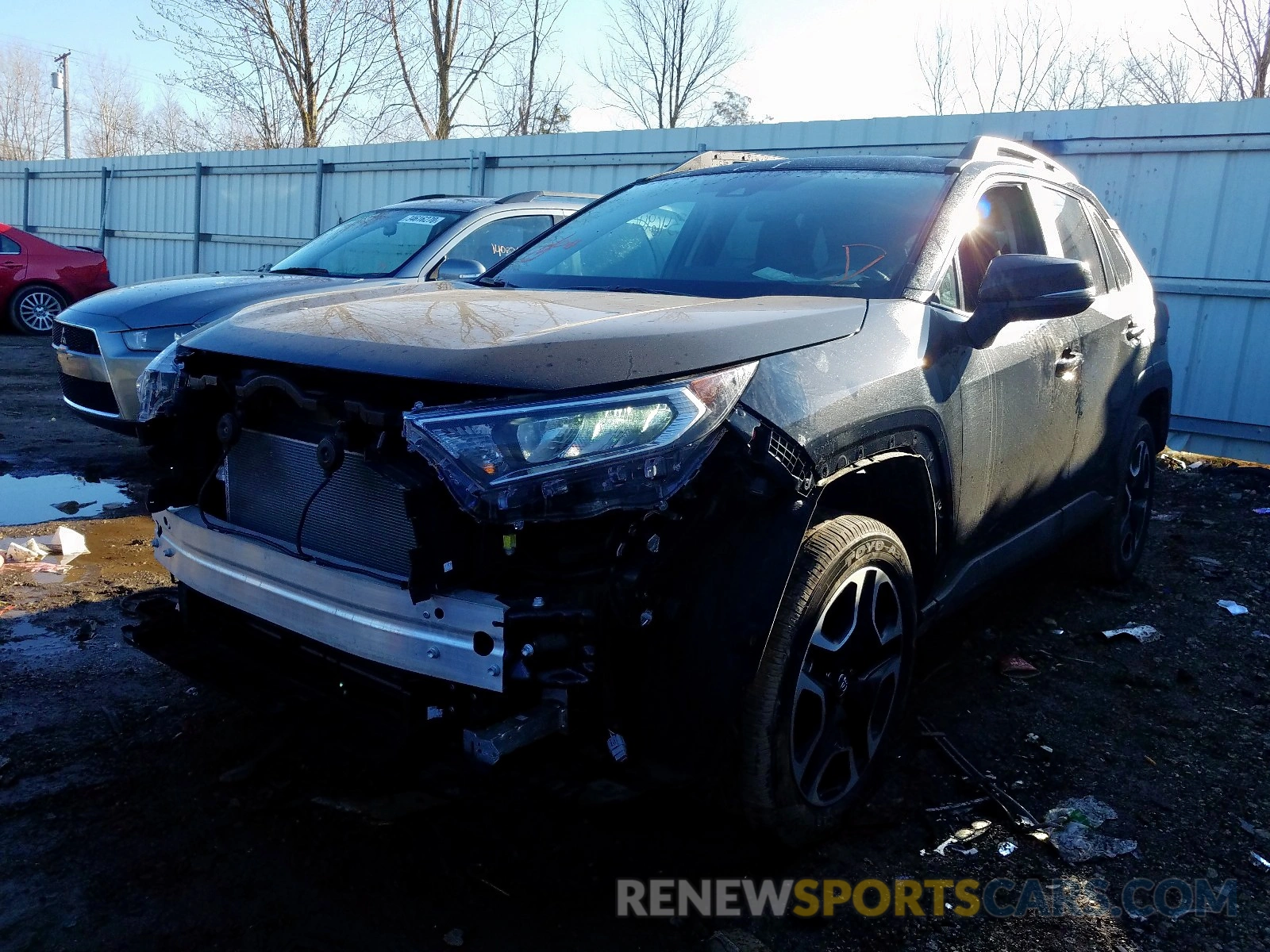 2 Photograph of a damaged car 2T3J1RFV5LC092992 TOYOTA RAV4 2020