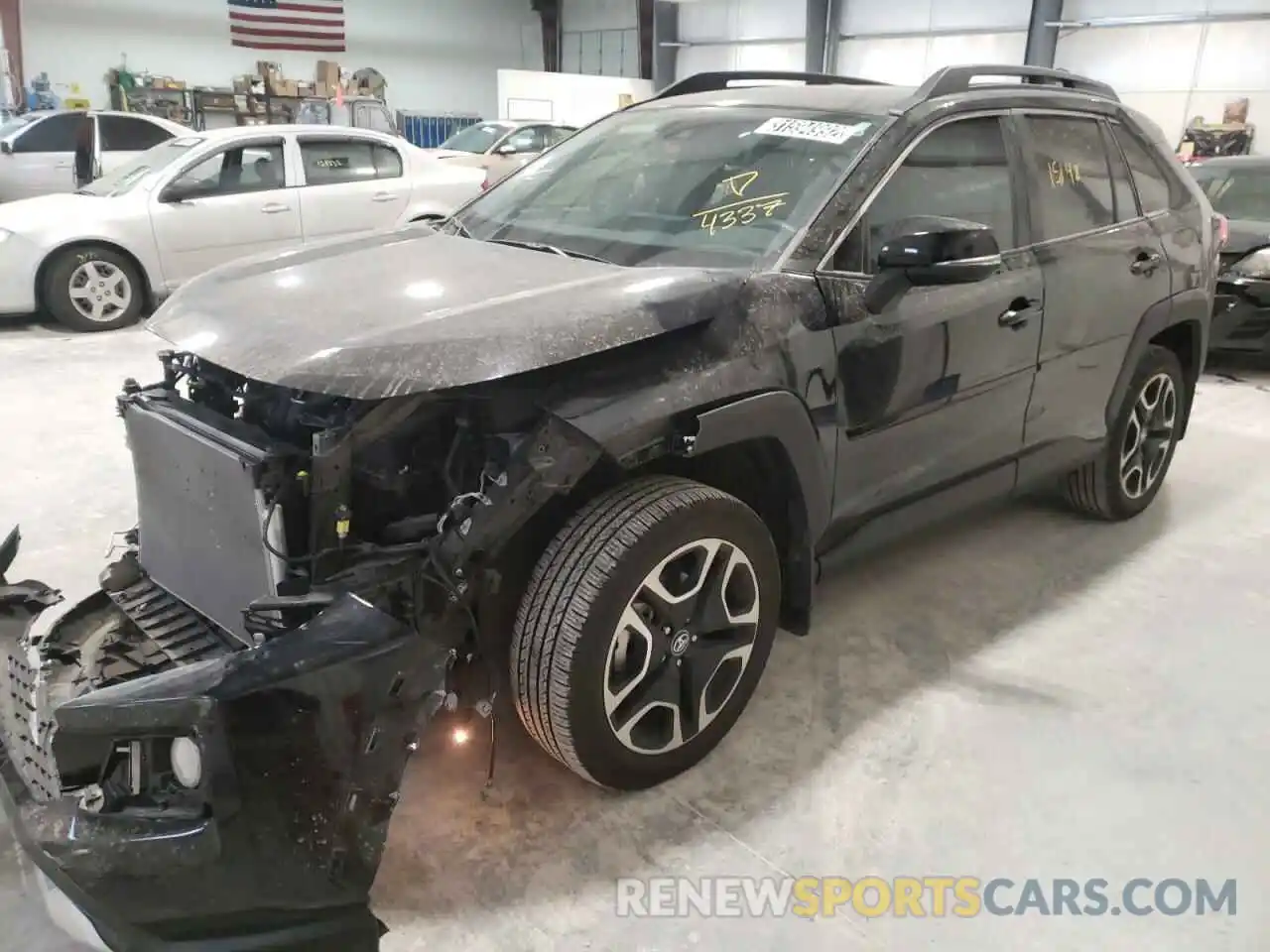 2 Photograph of a damaged car 2T3J1RFV5LC094337 TOYOTA RAV4 2020