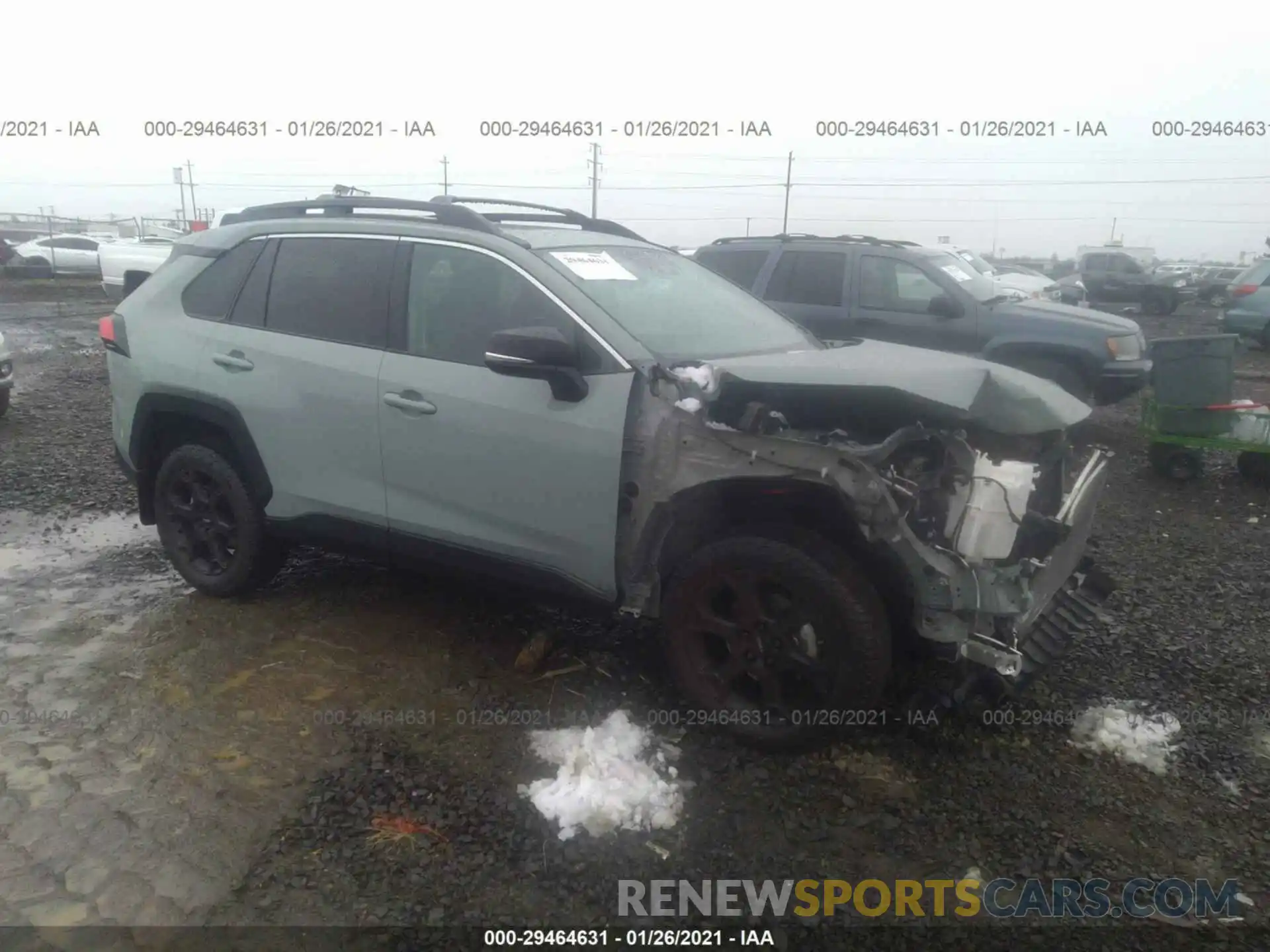 1 Photograph of a damaged car 2T3J1RFV5LC098212 TOYOTA RAV4 2020