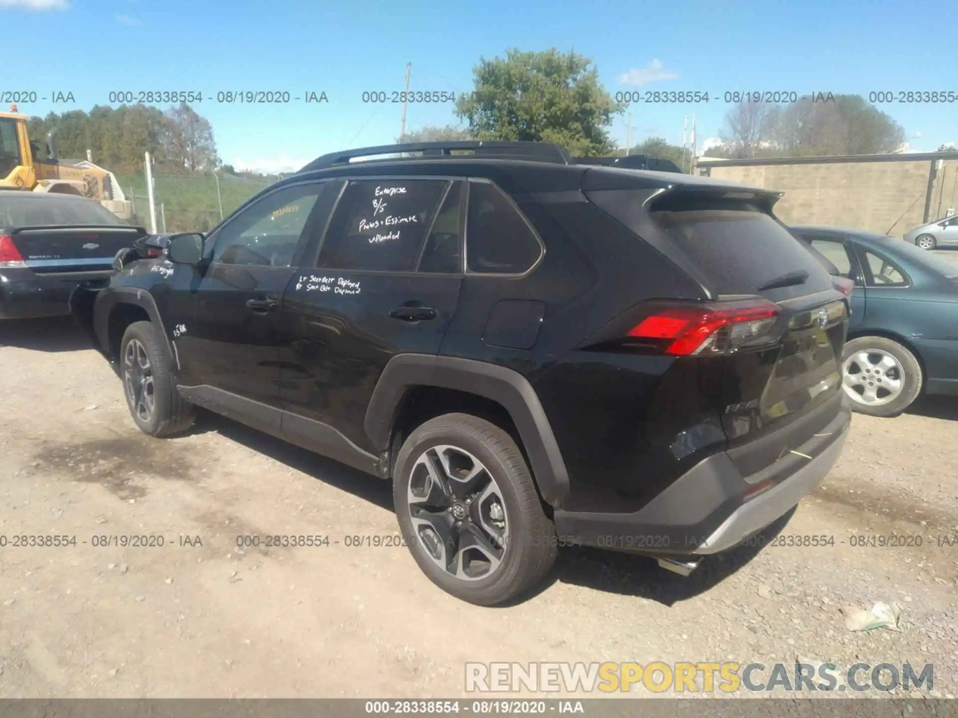 3 Photograph of a damaged car 2T3J1RFV5LC103795 TOYOTA RAV4 2020