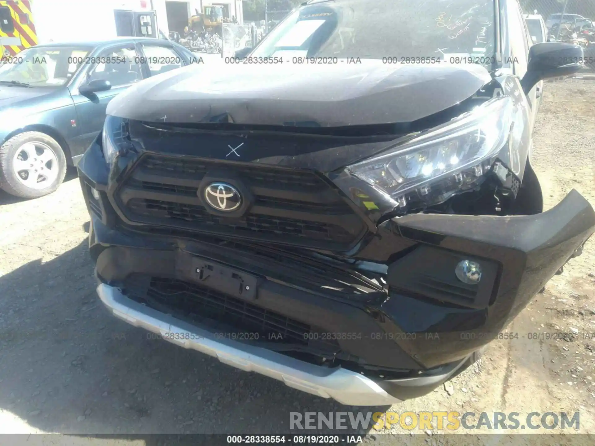 6 Photograph of a damaged car 2T3J1RFV5LC103795 TOYOTA RAV4 2020