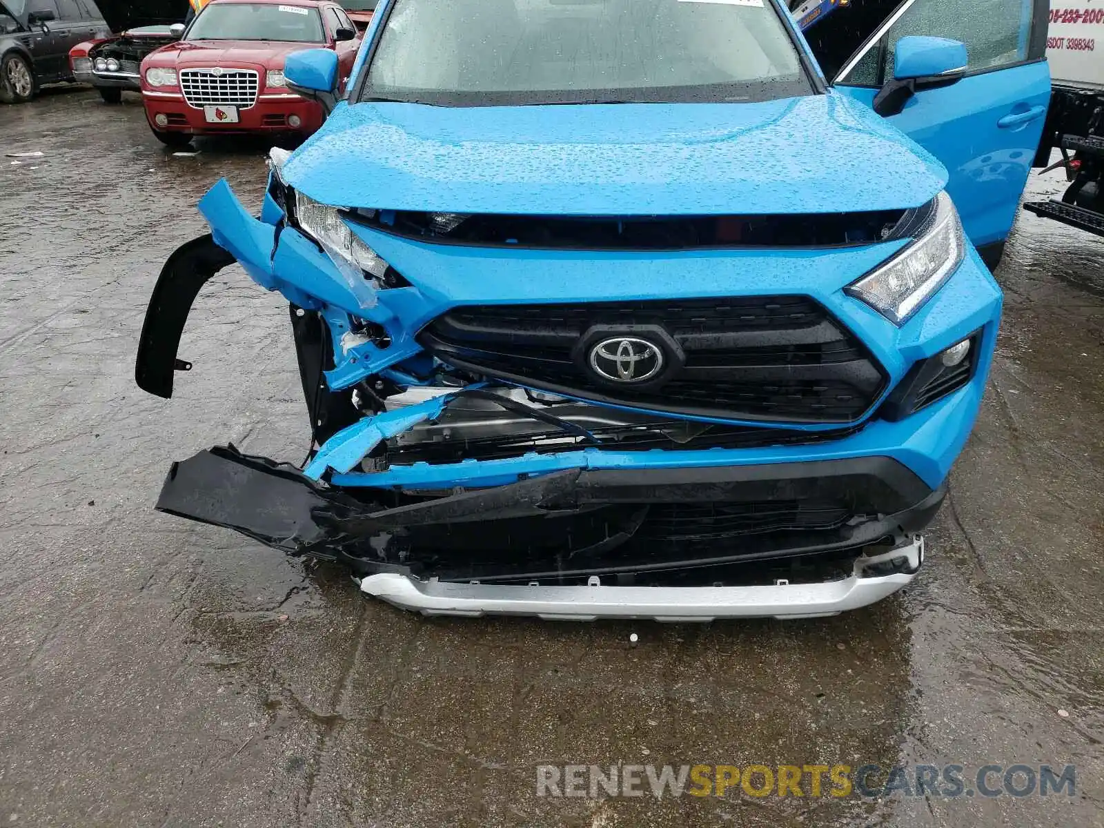 7 Photograph of a damaged car 2T3J1RFV5LC116174 TOYOTA RAV4 2020