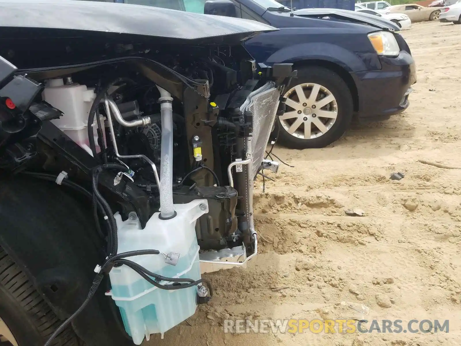 9 Photograph of a damaged car 2T3J1RFV5LC126221 TOYOTA RAV4 2020