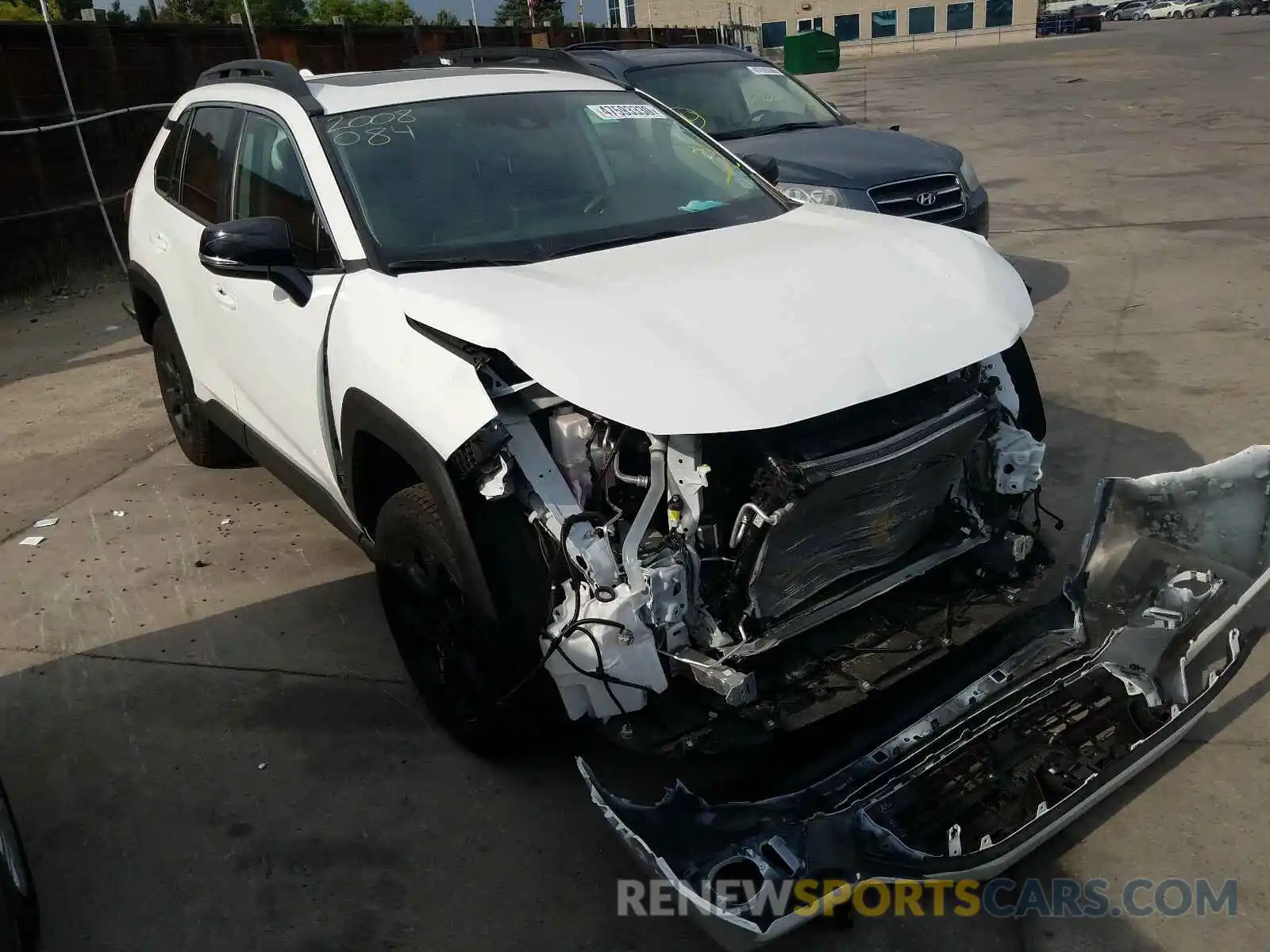 1 Photograph of a damaged car 2T3J1RFV6LC074422 TOYOTA RAV4 2020