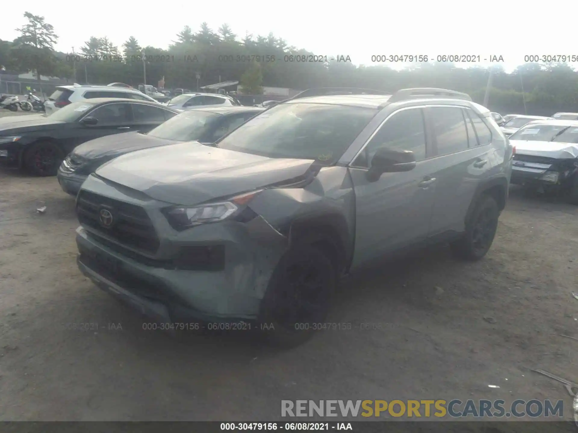 2 Photograph of a damaged car 2T3J1RFV7LC065874 TOYOTA RAV4 2020