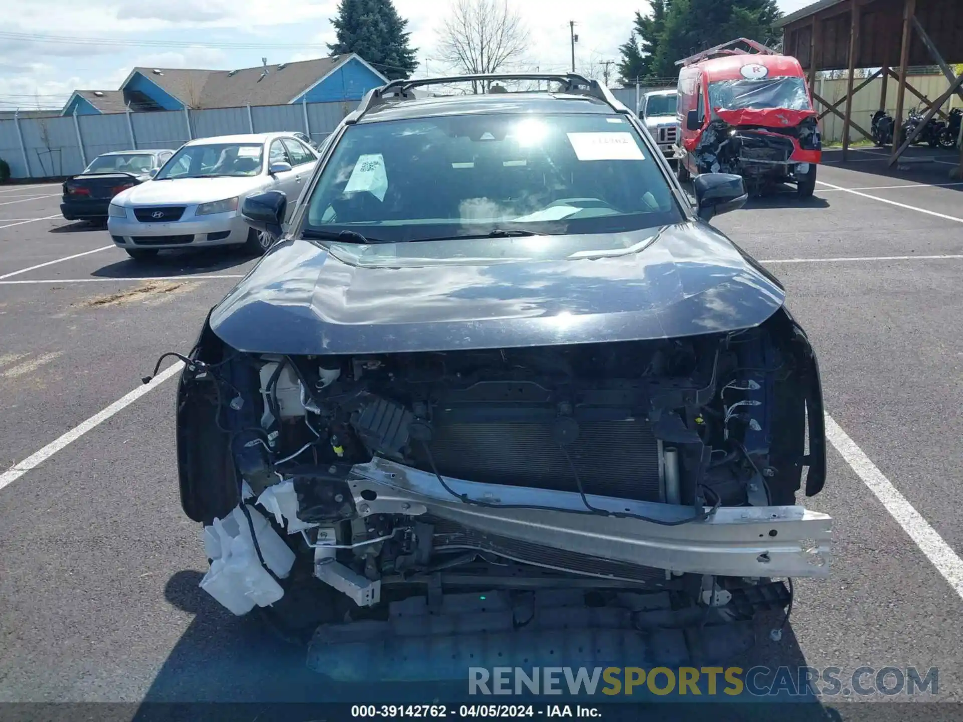 13 Photograph of a damaged car 2T3J1RFV7LC067446 TOYOTA RAV4 2020