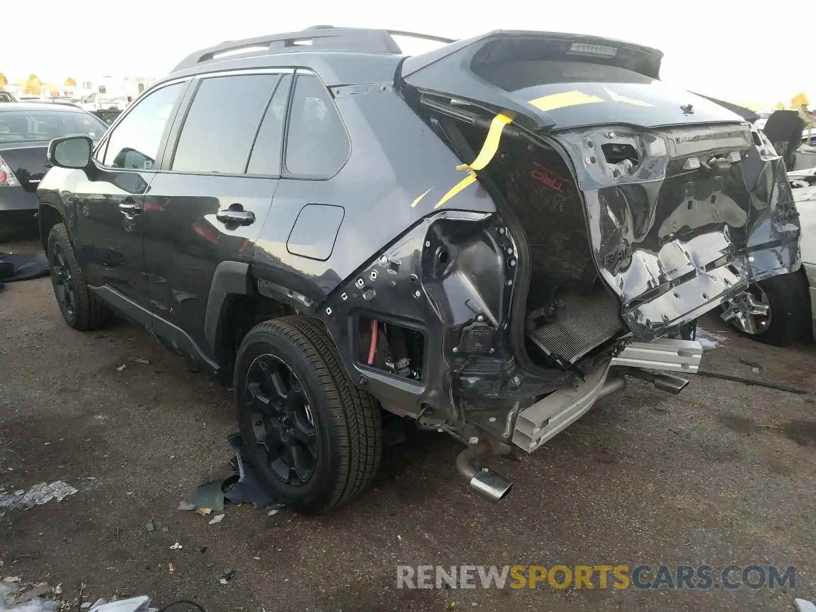 3 Photograph of a damaged car 2T3J1RFV7LC076325 TOYOTA RAV4 2020