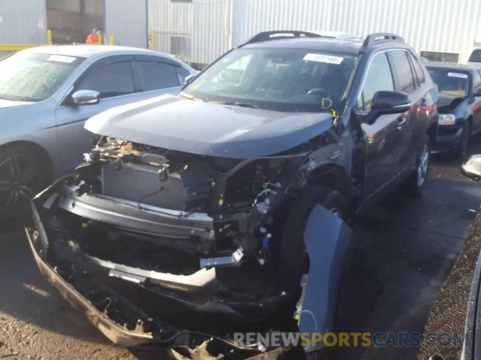 2 Photograph of a damaged car 2T3J1RFV7LC102356 TOYOTA RAV4 2020