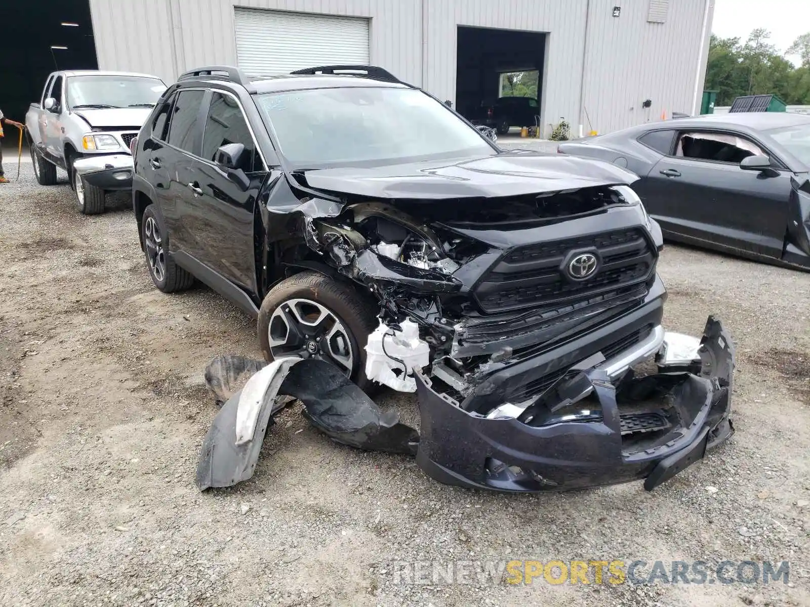 1 Photograph of a damaged car 2T3J1RFV7LC129072 TOYOTA RAV4 2020