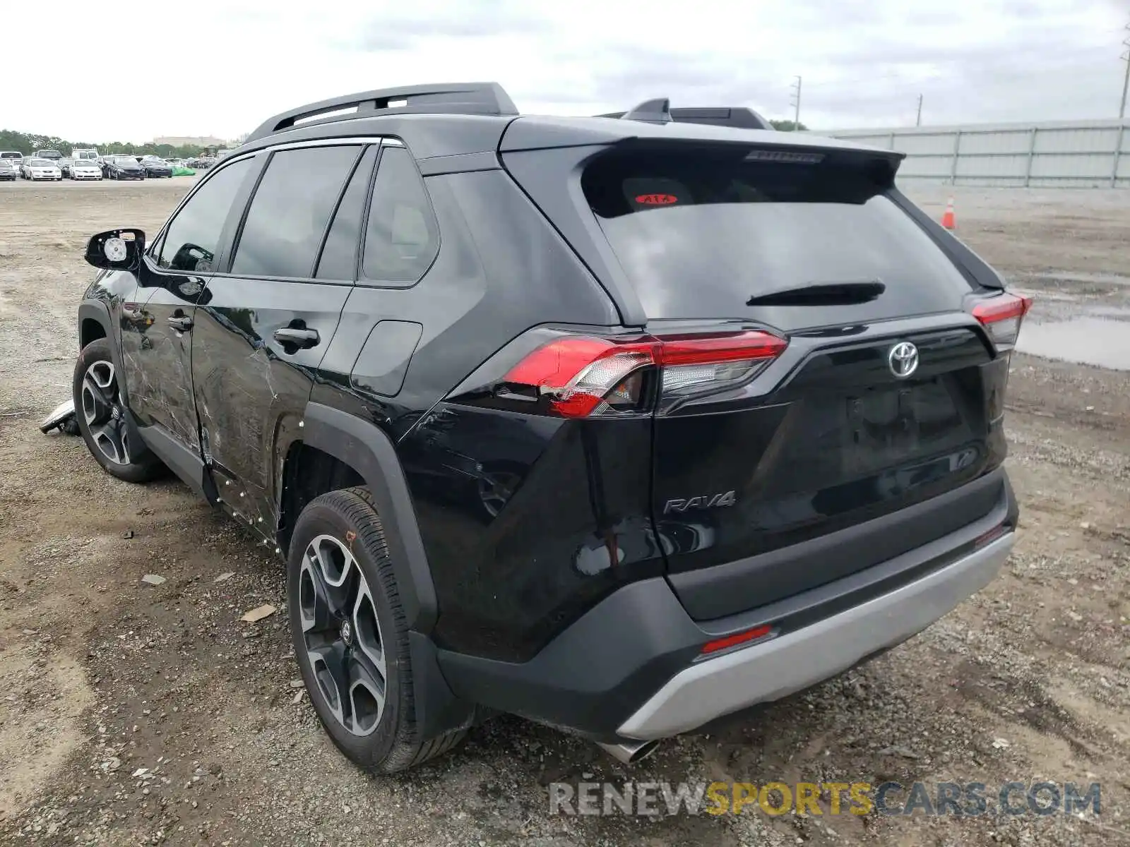 3 Photograph of a damaged car 2T3J1RFV7LC129072 TOYOTA RAV4 2020