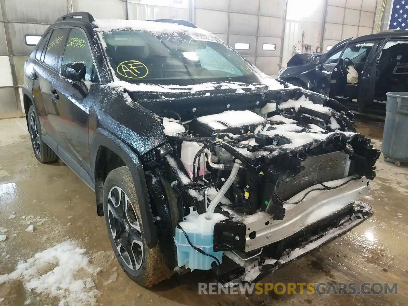 1 Photograph of a damaged car 2T3J1RFV8LC078293 TOYOTA RAV4 2020