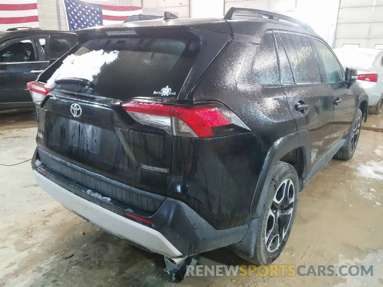 4 Photograph of a damaged car 2T3J1RFV8LC078293 TOYOTA RAV4 2020