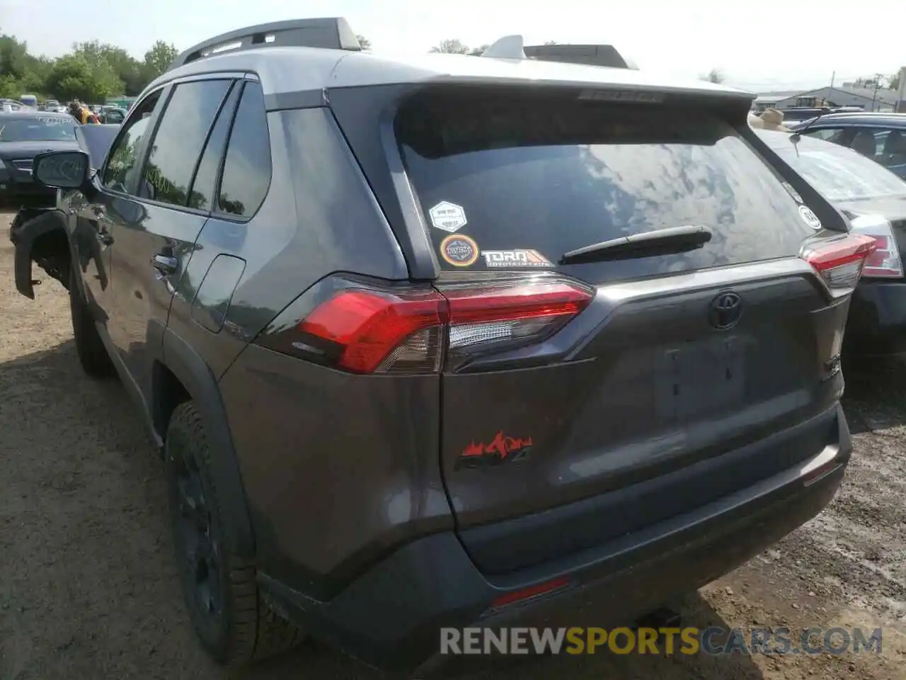 3 Photograph of a damaged car 2T3J1RFV8LC078861 TOYOTA RAV4 2020