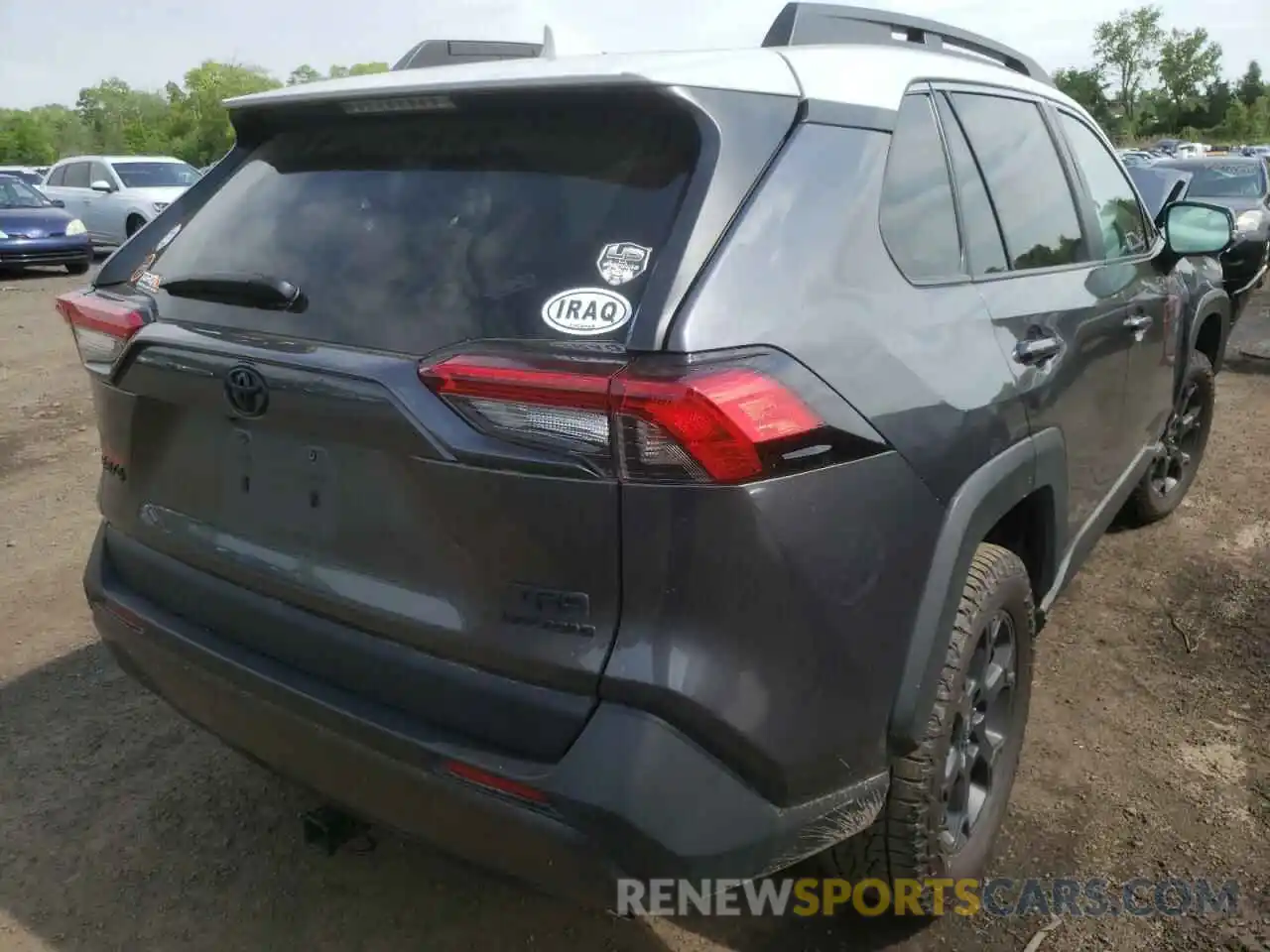 4 Photograph of a damaged car 2T3J1RFV8LC078861 TOYOTA RAV4 2020