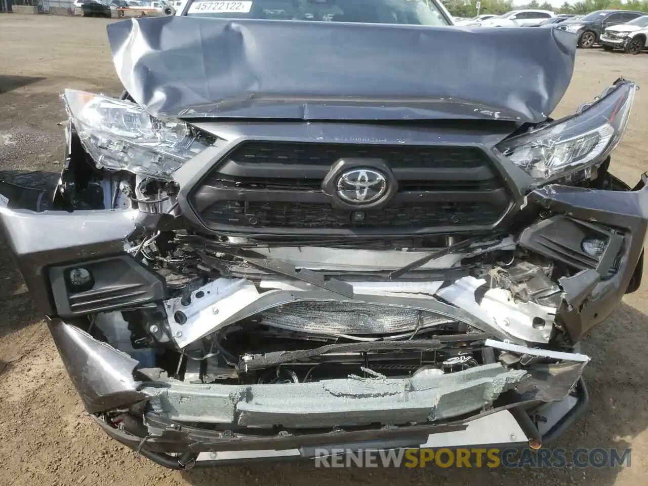 9 Photograph of a damaged car 2T3J1RFV8LC078861 TOYOTA RAV4 2020