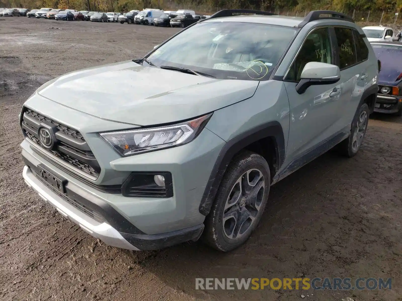 2 Photograph of a damaged car 2T3J1RFV8LC080447 TOYOTA RAV4 2020