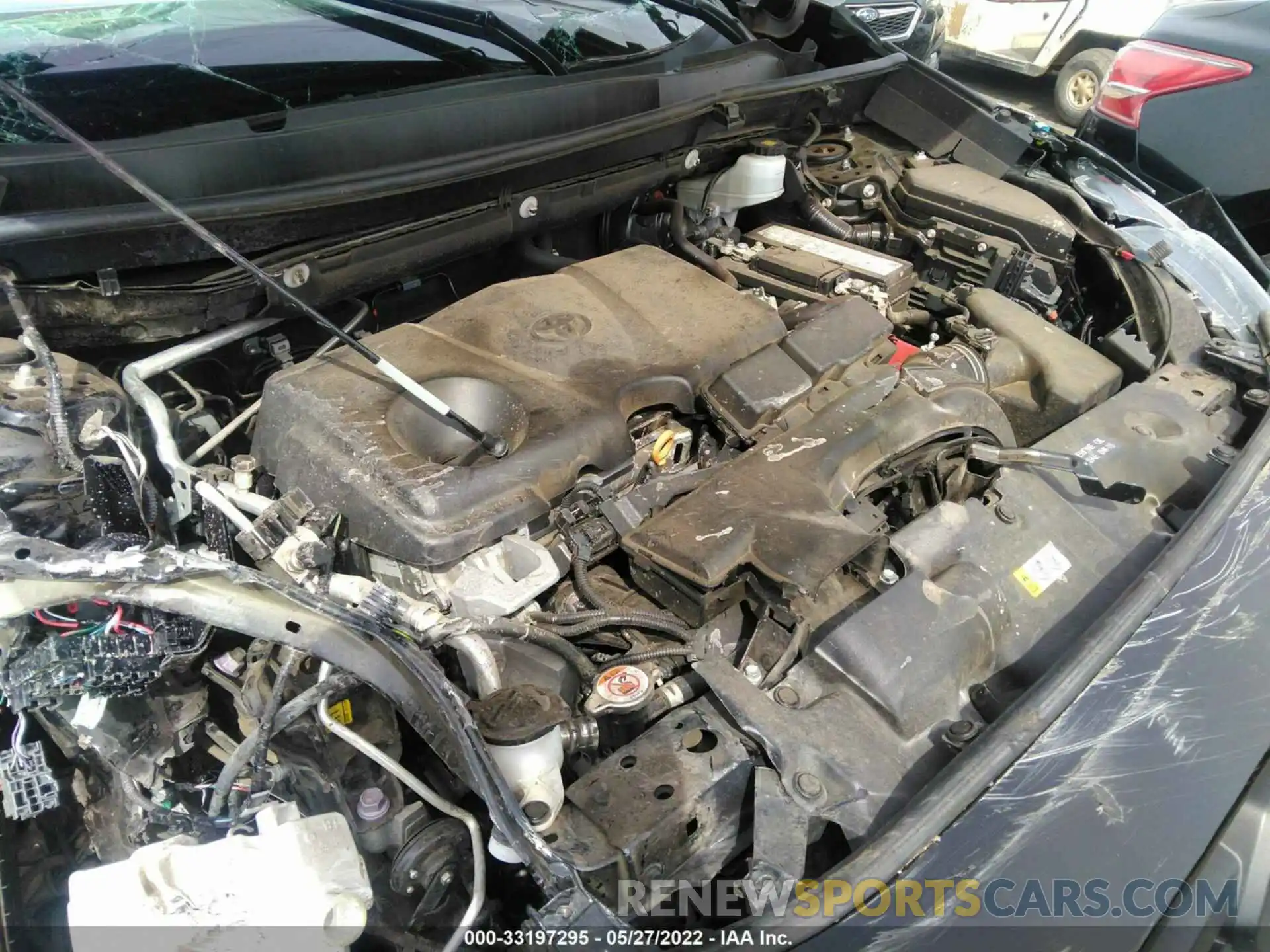 10 Photograph of a damaged car 2T3J1RFV8LC081968 TOYOTA RAV4 2020