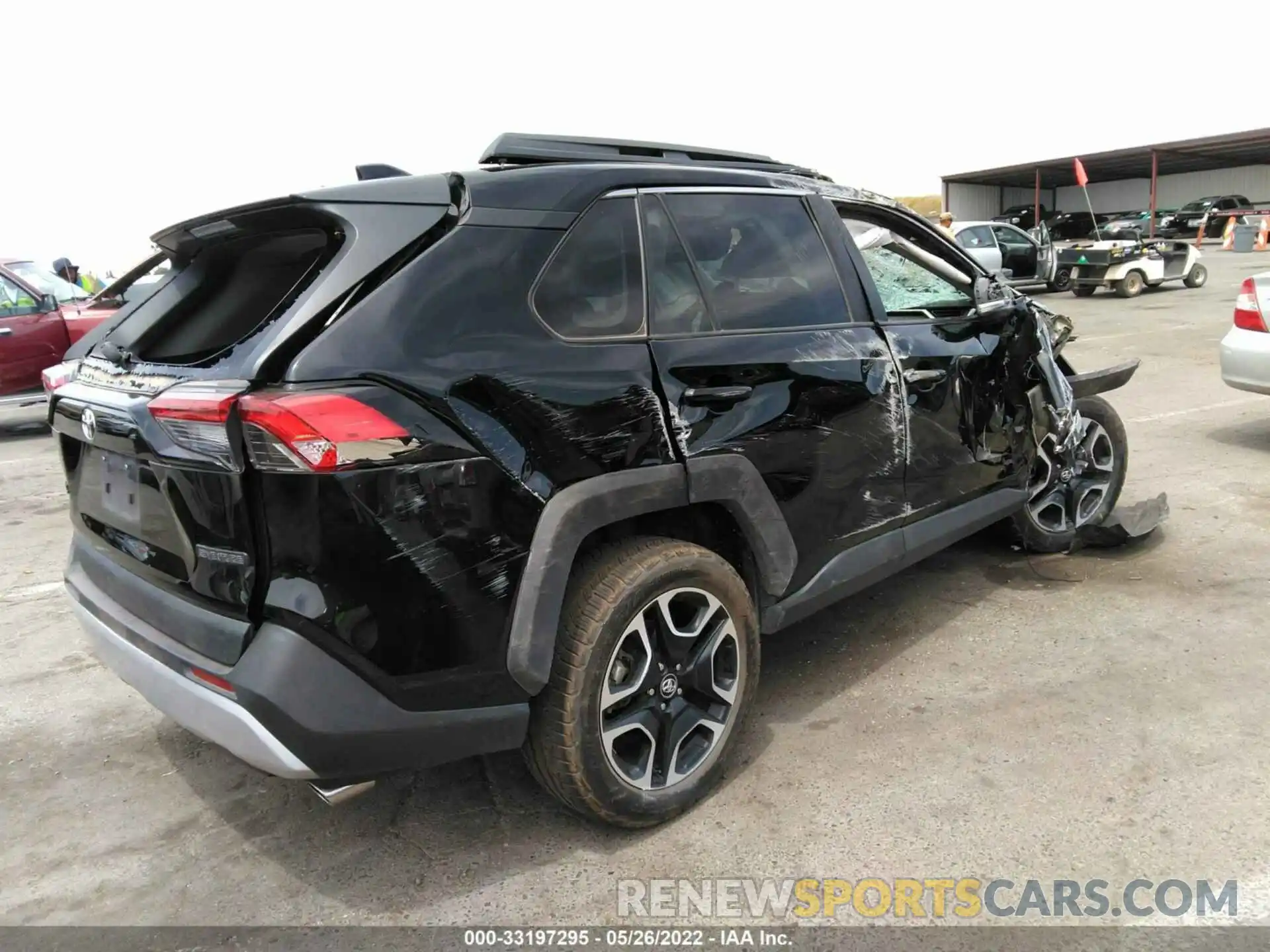 4 Photograph of a damaged car 2T3J1RFV8LC081968 TOYOTA RAV4 2020