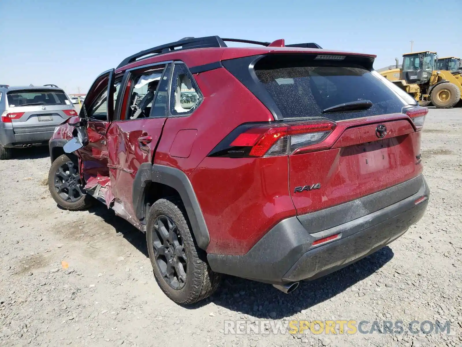 3 Photograph of a damaged car 2T3J1RFV8LC090105 TOYOTA RAV4 2020