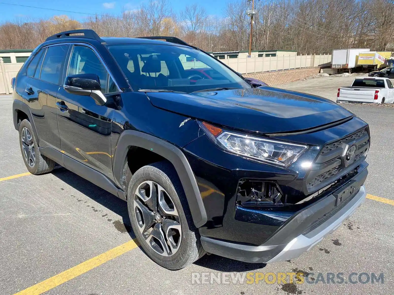 1 Photograph of a damaged car 2T3J1RFV8LC092209 TOYOTA RAV4 2020