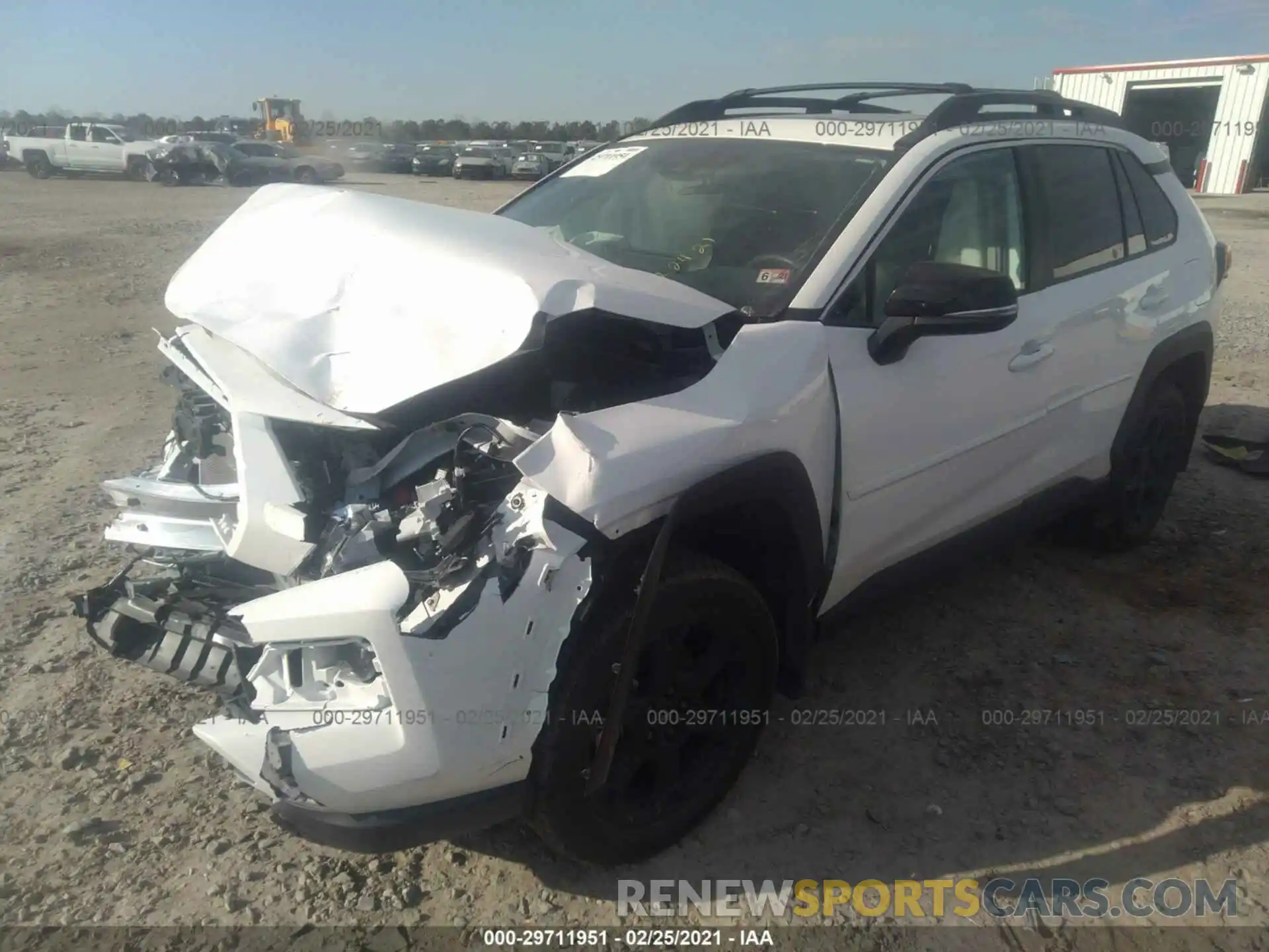 2 Photograph of a damaged car 2T3J1RFV8LC108988 TOYOTA RAV4 2020