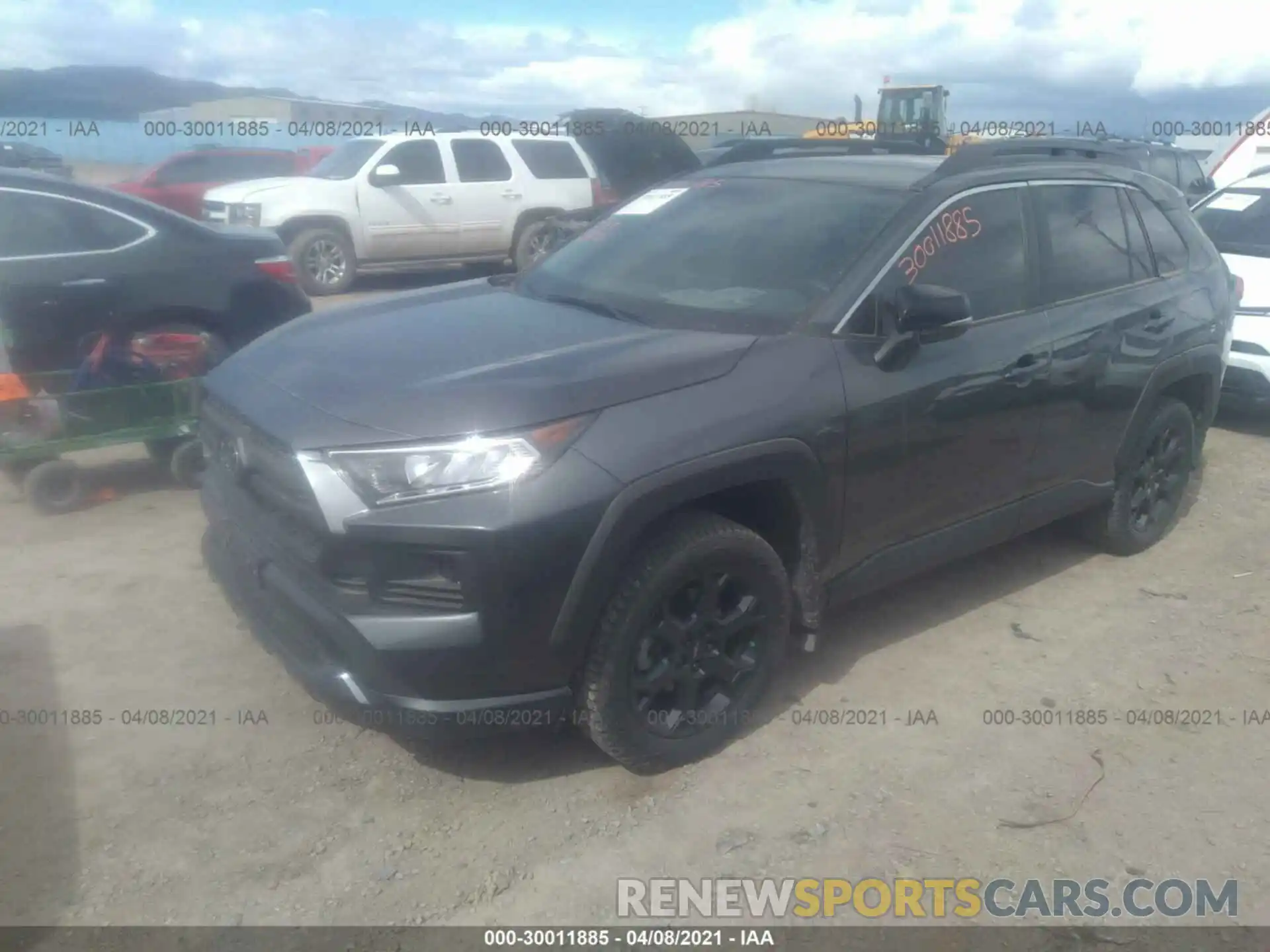 2 Photograph of a damaged car 2T3J1RFV9LC061812 TOYOTA RAV4 2020