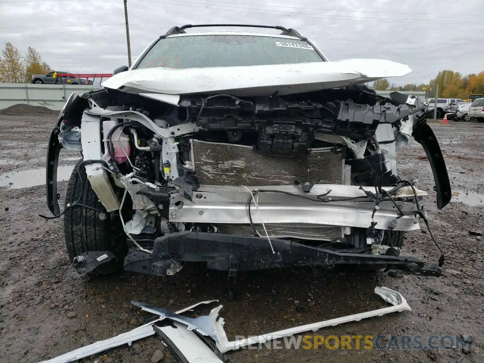 9 Photograph of a damaged car 2T3J1RFV9LC069165 TOYOTA RAV4 2020