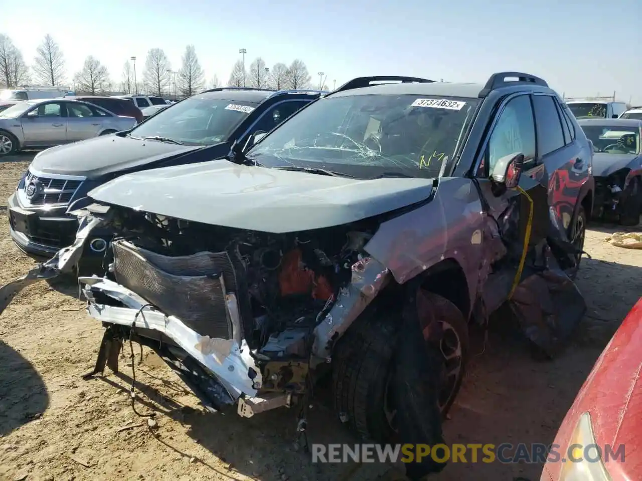 2 Photograph of a damaged car 2T3J1RFV9LC082921 TOYOTA RAV4 2020