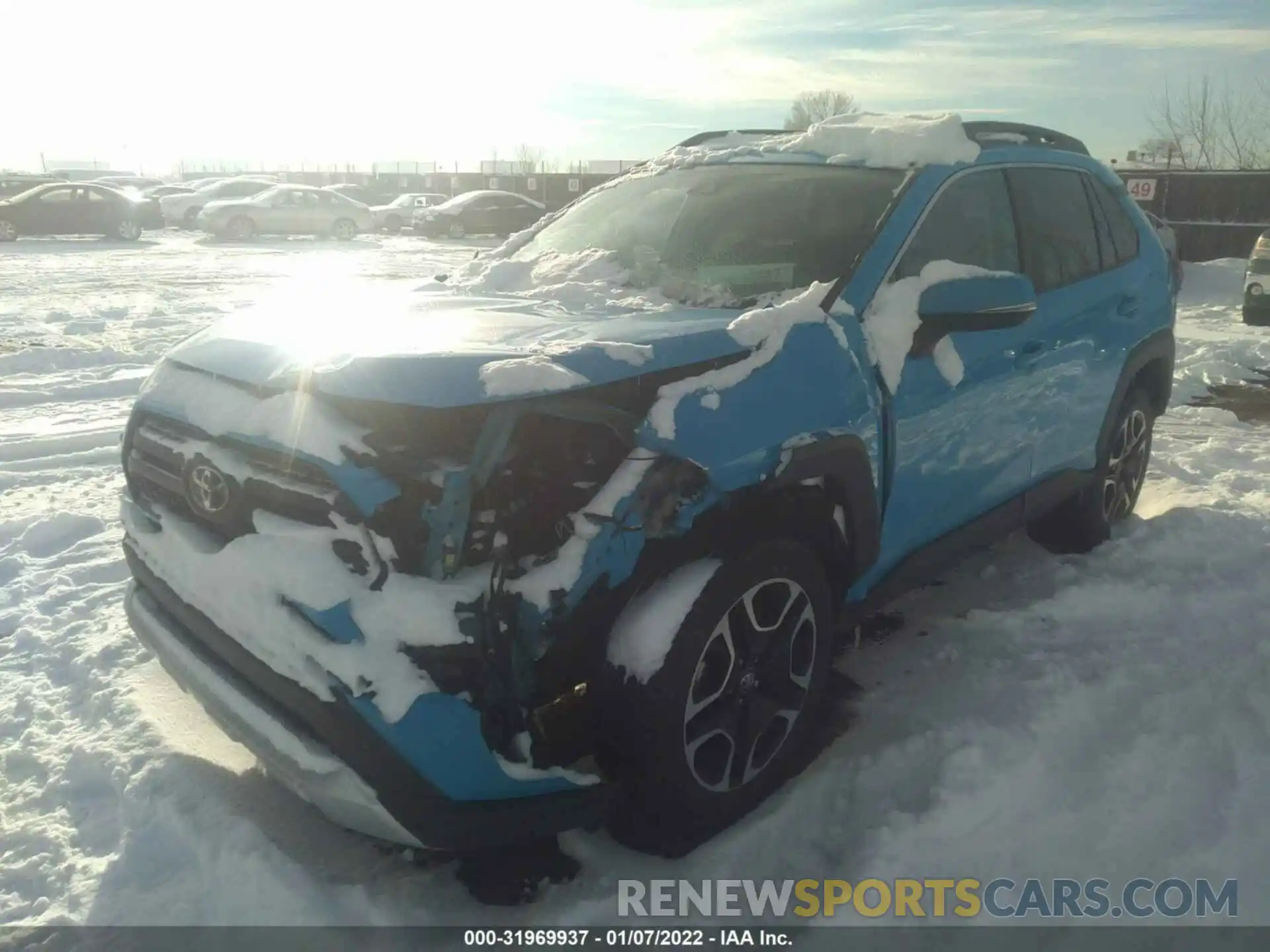 2 Photograph of a damaged car 2T3J1RFV9LC099816 TOYOTA RAV4 2020