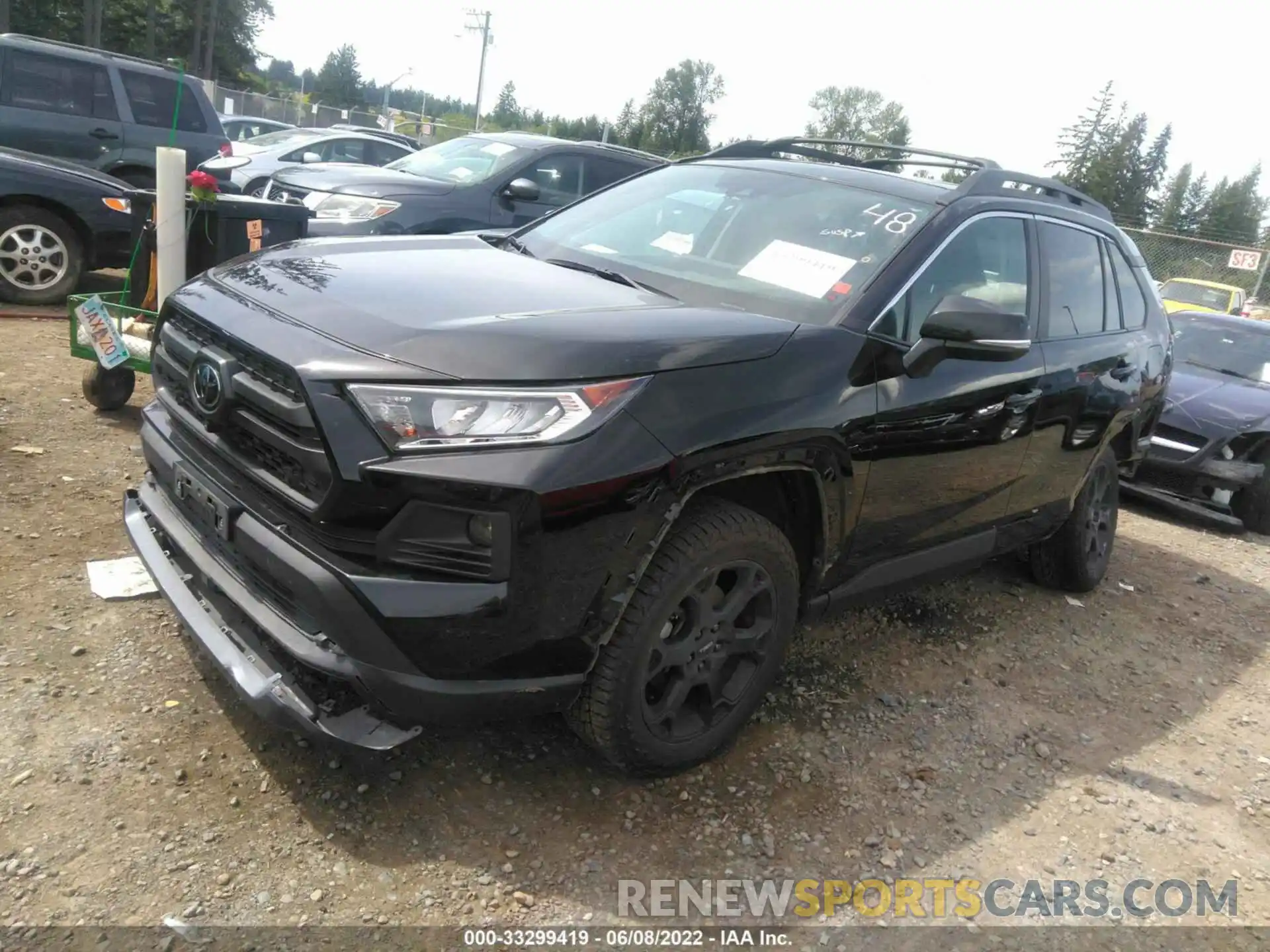 2 Photograph of a damaged car 2T3J1RFV9LC102911 TOYOTA RAV4 2020