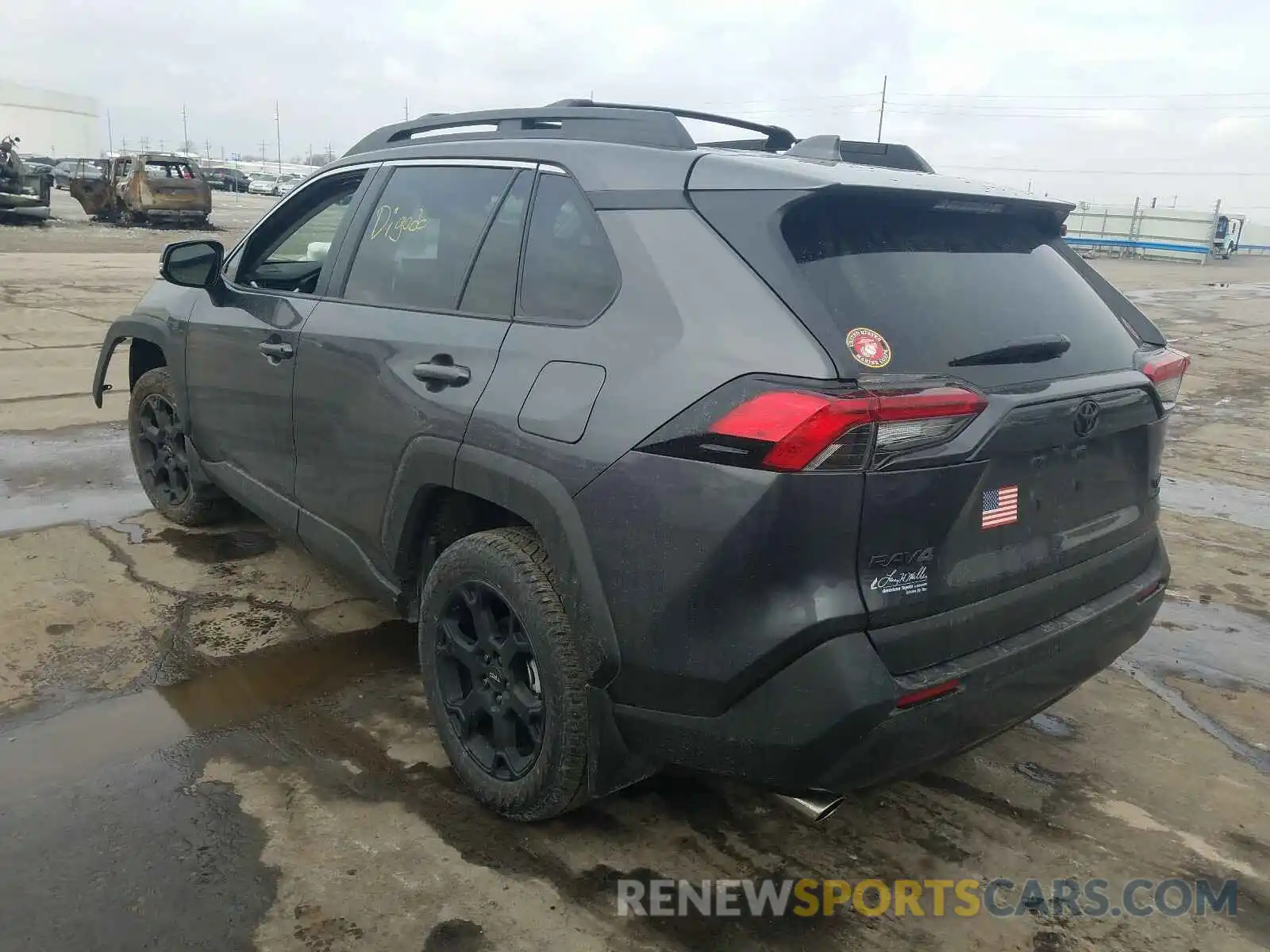 3 Photograph of a damaged car 2T3J1RFV9LC114850 TOYOTA RAV4 2020