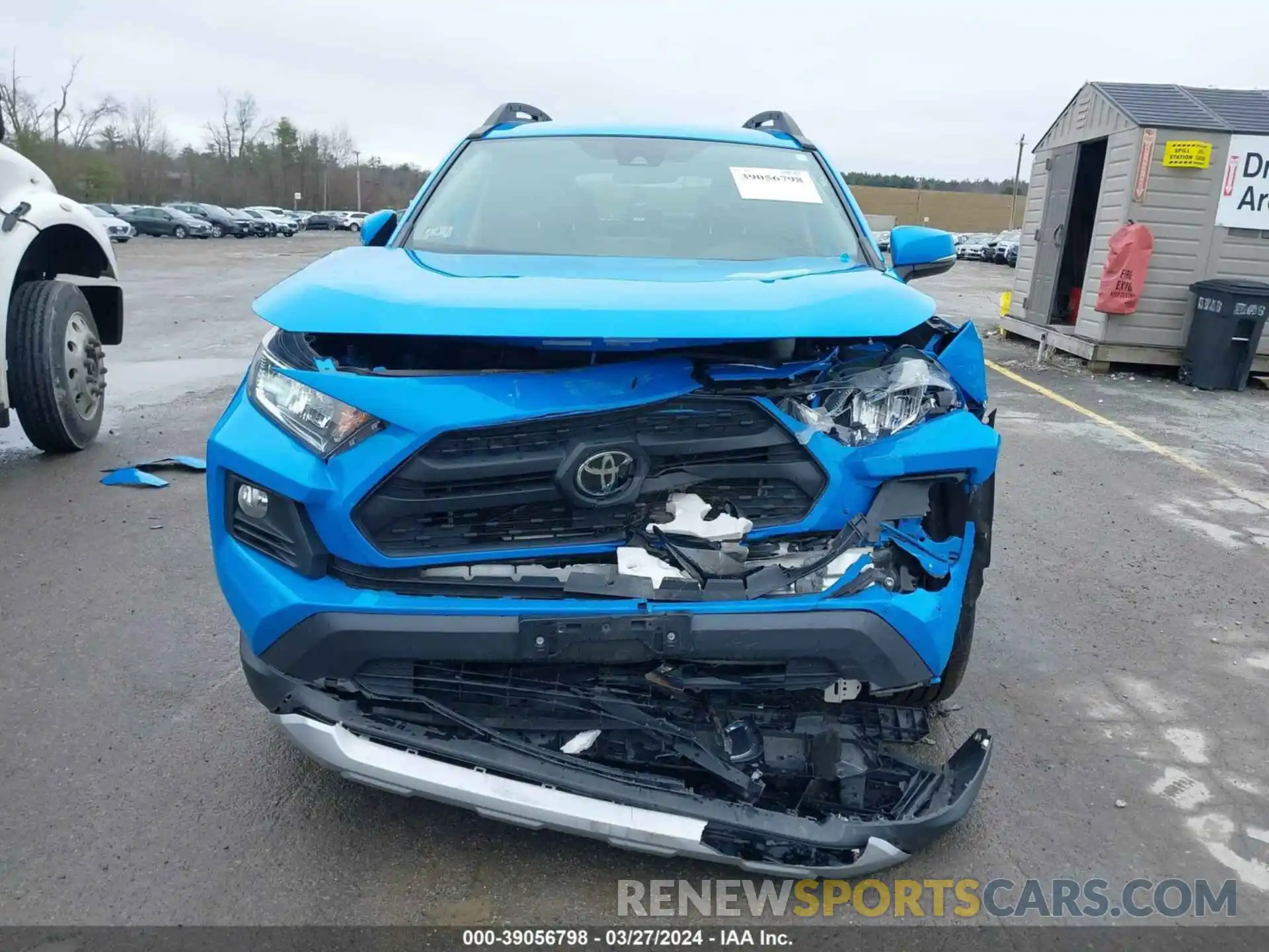 13 Photograph of a damaged car 2T3J1RFVXLC079106 TOYOTA RAV4 2020